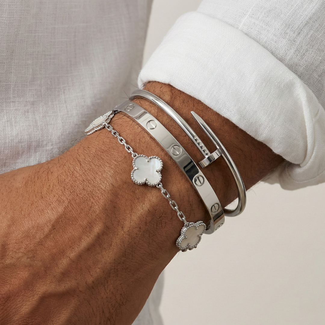 PACOTE DIAMOND MASCULINO | EMBALAGEM COM 3 PULSEIRAS