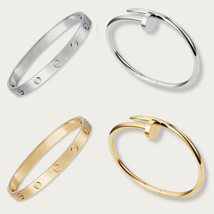 LUXO PARA HOMENS | CONJUNTO DE 4 PULSEIRAS