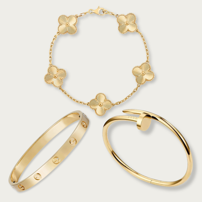 PACOTE MASCULINO BRANDA | EMBALAGEM COM 3 PULSEIRAS