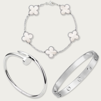 PACOTE DIAMOND MASCULINO | EMBALAGEM COM 3 PULSEIRAS