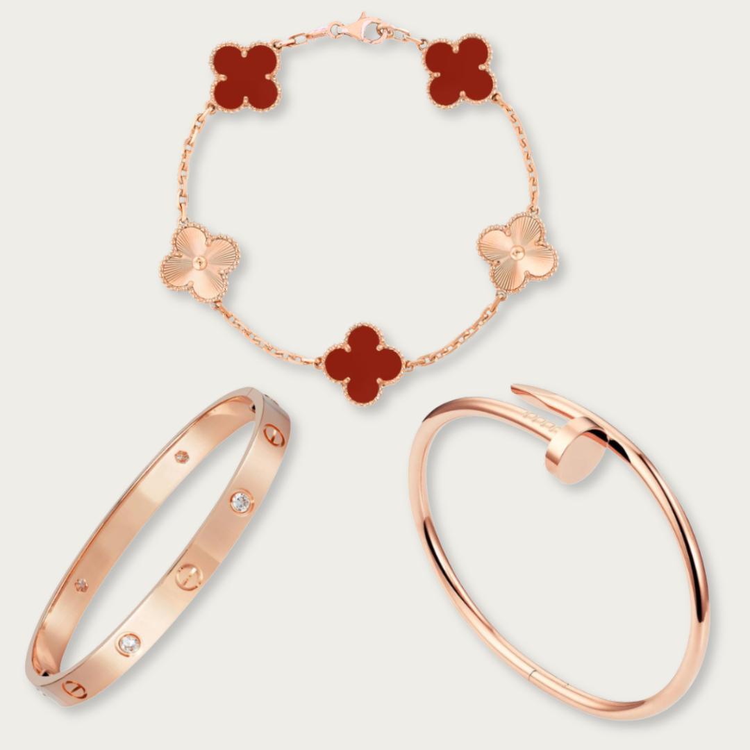 ROSSO | PACK 3 PULSERAS