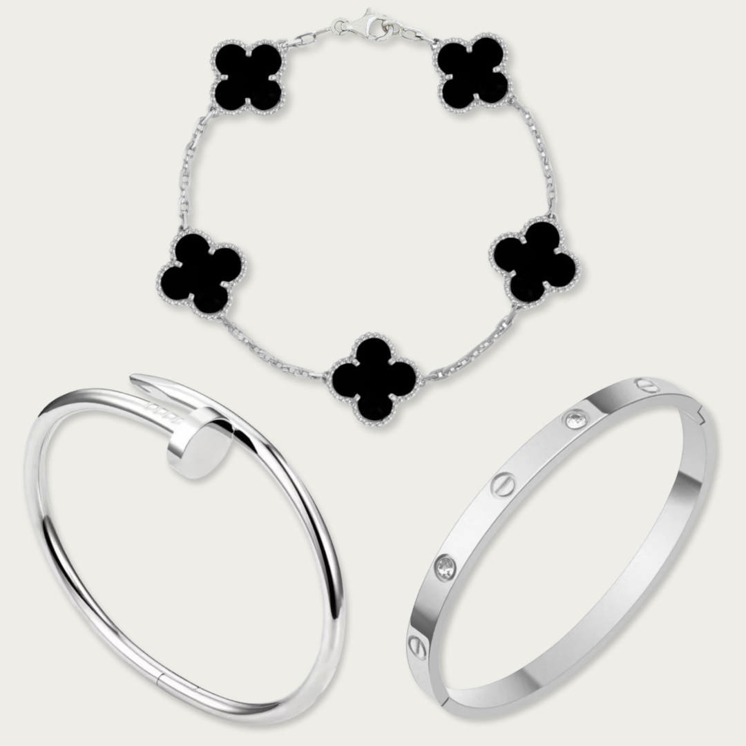 DIAMANTE | PACK 3 PULSERAS