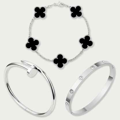 DIAMANTE | PACK 3 PULSERAS
