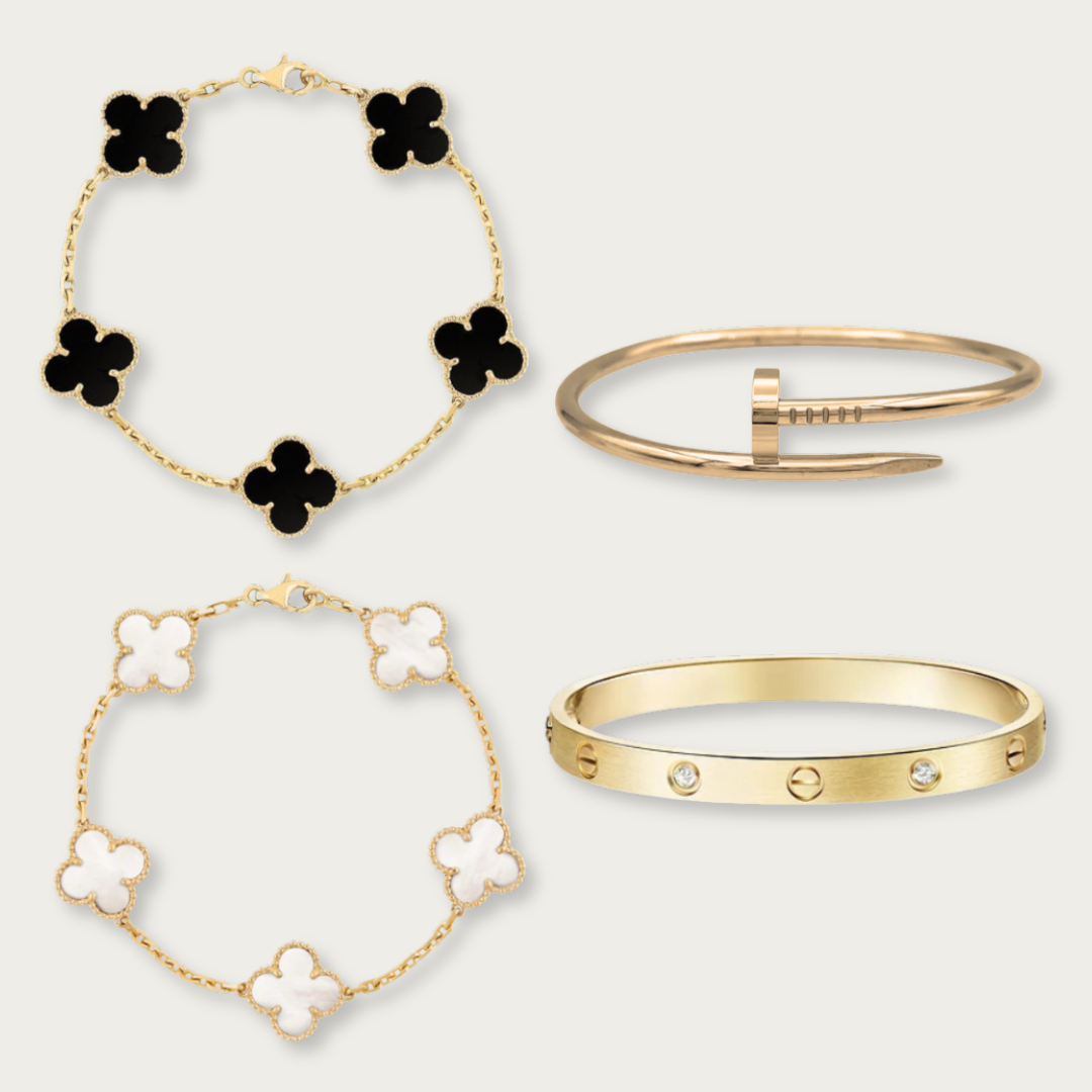 DIAMANTE | PACK 4 PULSERAS