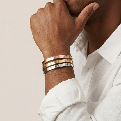 CORAL MASCULINO | EMBALAGEM COM 3 PULSEIRAS