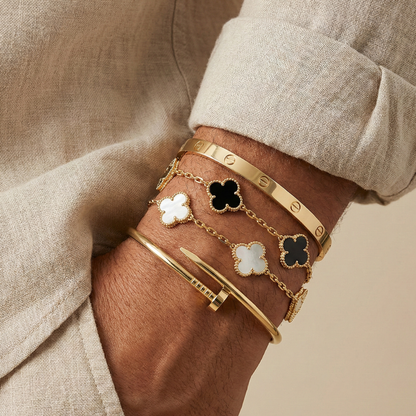 PACK DIAMANTE HOMBRE | 4 PULSERAS