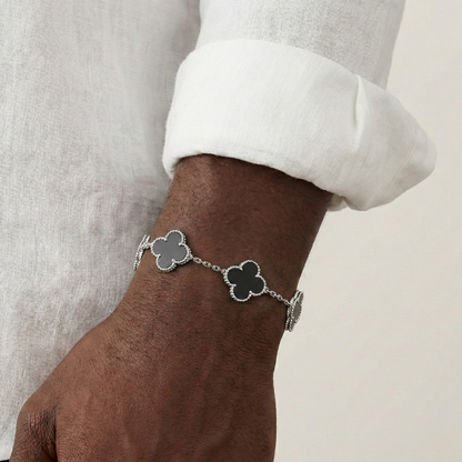 Pulseira de diamantes para homem